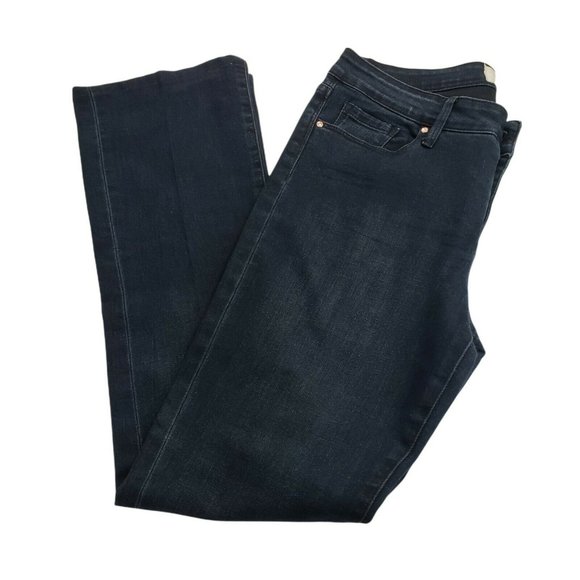 RACHEL Rachel Roy Women's Robyn Mid Rise BootCut Jeans Dark Wash 30X30 - Picture 8 of 8